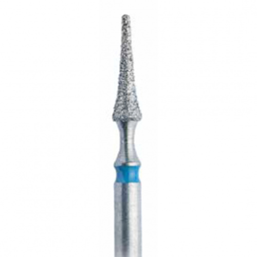 820 FG.016 Бор алмазный стоматологический конус с вогнутыми сторонами синий