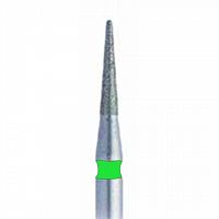 898G FG.012 Бор алмазный стоматологический игловидный короткий зеленый