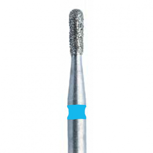 808RL FG.014 Бор алмазный стоматологический грушевидный удлиненнный синий