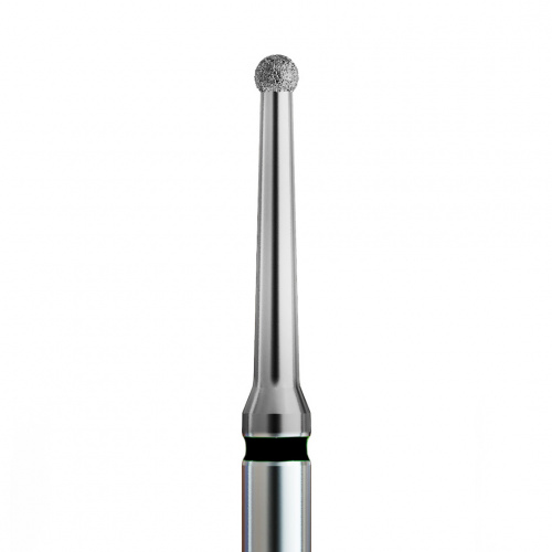 801LSG FG.012 Бор алмазный стоматологический шарик на длинной ножке черный