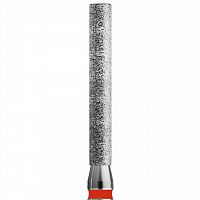 837XLF FG.012 Бор алмазный стоматологический цилиндр с плоским концом динный XL красный