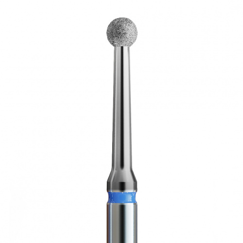 801L FG.012 Бор алмазный стоматологический шарик на длинной ножке синий