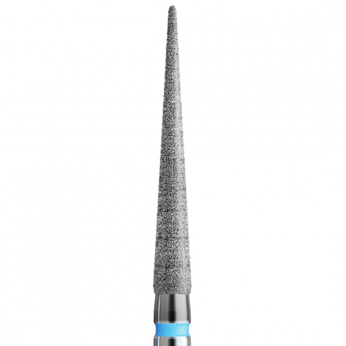 859 FG.018 Бор алмазный стоматологический игловидный длинный синий